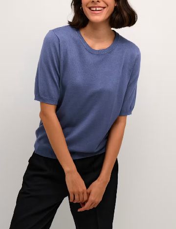 Bluza Kaffe, albastru