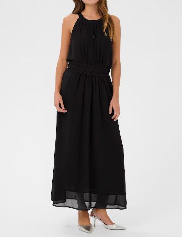 Rochie lunga Kaffe, negru