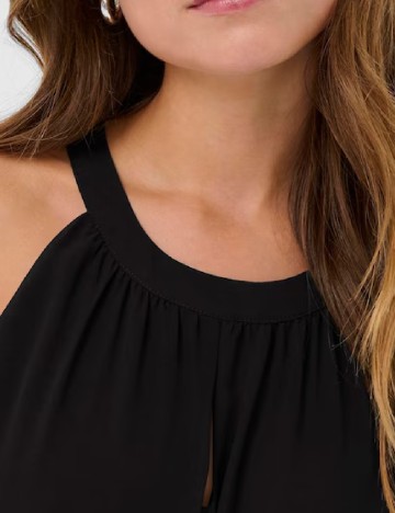Rochie lunga Kaffe, negru