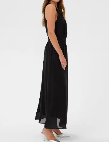 Rochie lunga Kaffe, negru