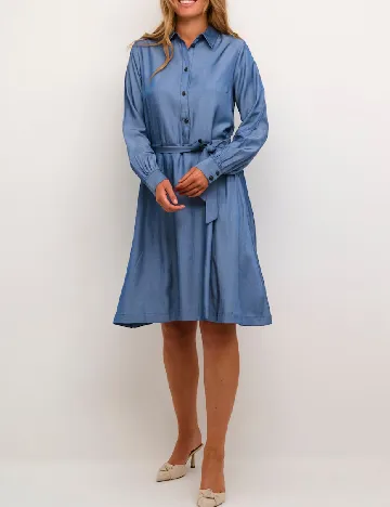 Rochie scurta Kaffe, albastru