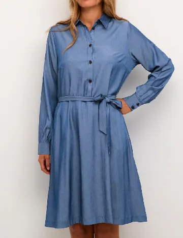 Rochie scurta Kaffe, albastru