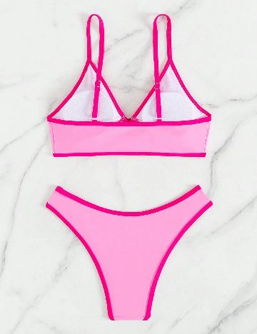 Costum de baie SHEIN, roz