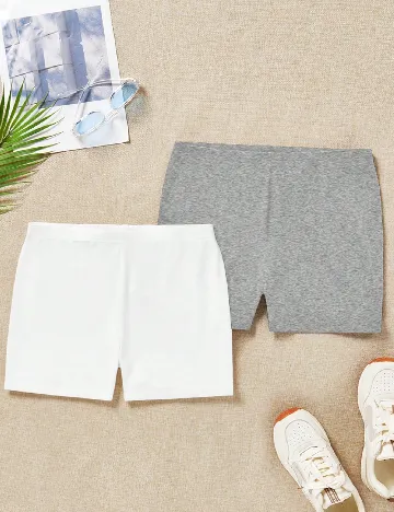 Set Pantaloni scurti 2 perechi SHEIN, mix culori