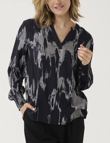 Bluza Kaffe, mix culori