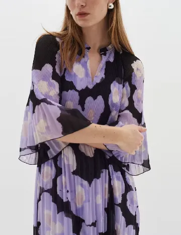 Rochie medie InWear, negru/mov