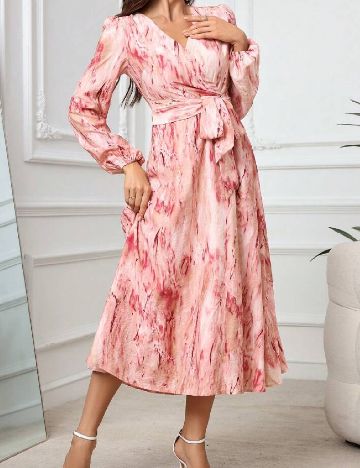 Rochie lunga SHEIN, roz