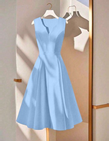 Rochie medie SHEIN, albastru
