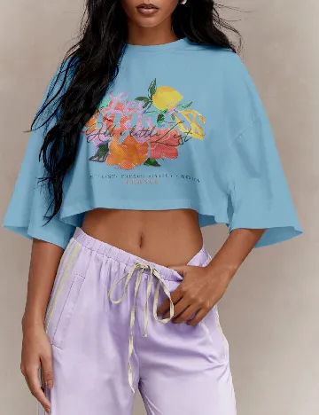 Top Missguided, albastru