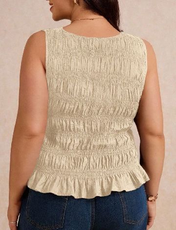 Bluza SHEIN CURVE, crem