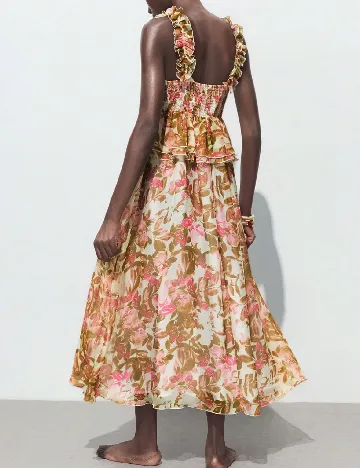 Rochie medie SHEIN, floral print