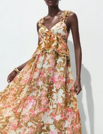Rochie medie SHEIN, floral print