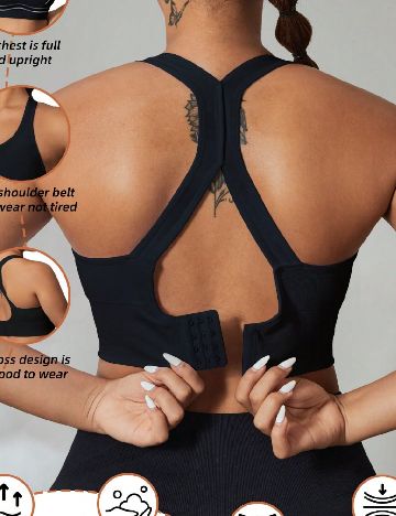 Bustiera SHEIN CURVE, negru
