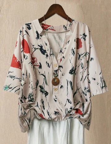 Bluza SHEIN CURVE, gri