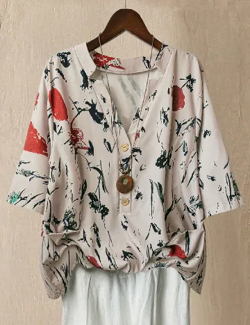 Bluza SHEIN CURVE, gri