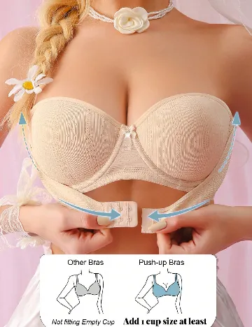 Sutien SHEIN, crem