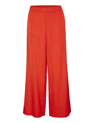 Pantaloni Kaffe, rosu