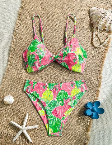 Costum de baie SHEIN, mix culori
