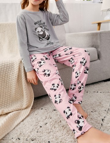 Pijama Shein Kids, mix culori