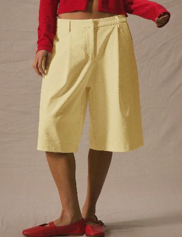 Pantaloni scurti Musera, galben