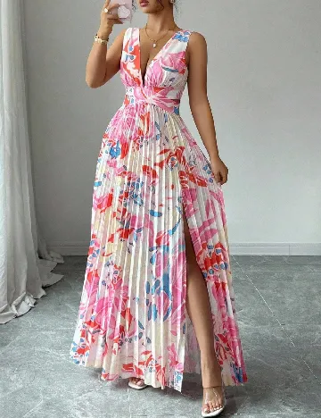 Rochie lunga SHEIN, mix culori