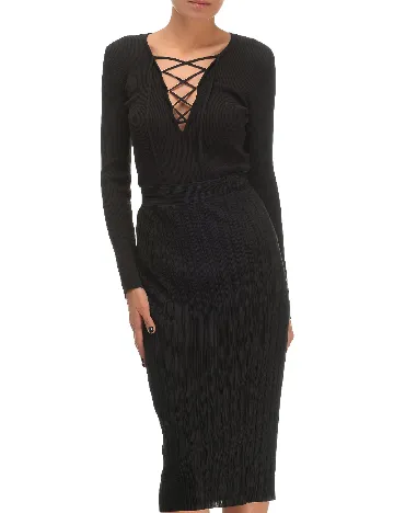 Fusta Zara, negru