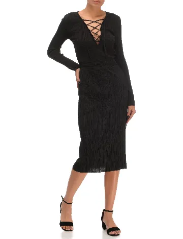 Fusta Zara, negru