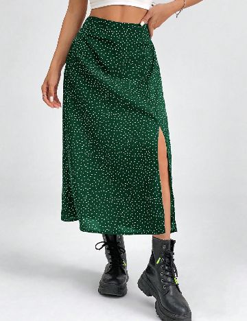 Fusta SHEIN, verde