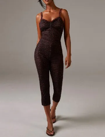 Salopeta SHEIN, animal print