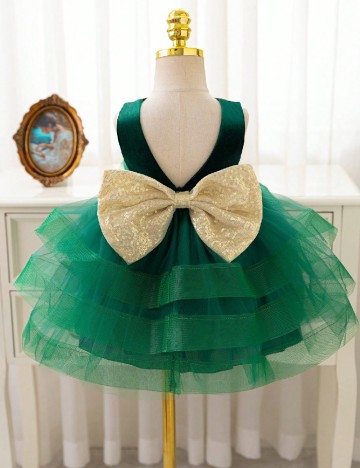 Rochie Shein Kids, verde