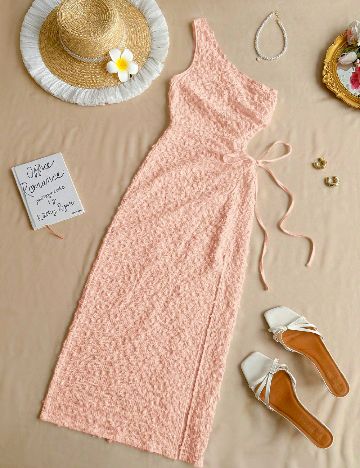 Rochie medie SHEIN, corai
