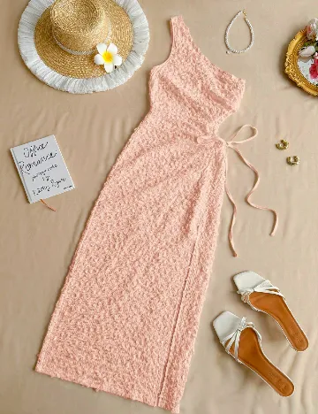 Rochie medie SHEIN, corai