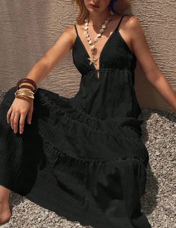 Rochie medie SHEIN, negru