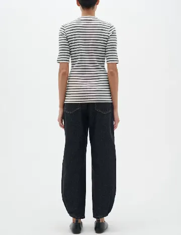 Bluza InWear, ecru/gri