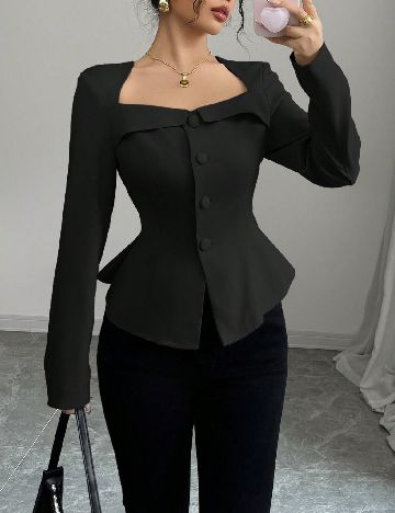 Camasa SHEIN, negru