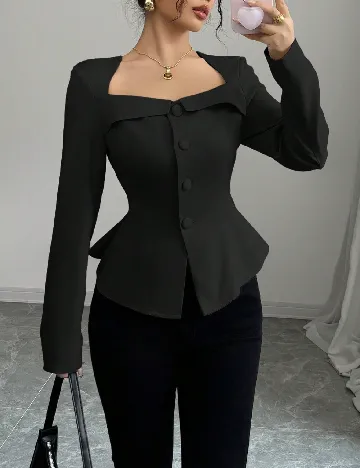 Camasa SHEIN, negru