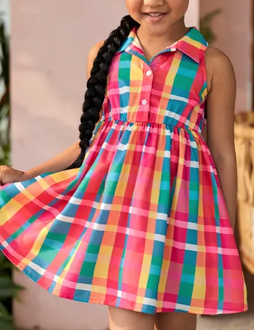 Rochie Shein Kids, mix culori