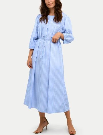 Rochie lunga Kaffe, albastru