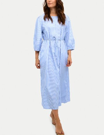Rochie lunga Kaffe, albastru