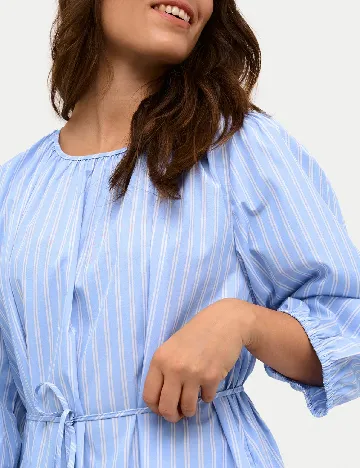 Rochie lunga Kaffe, albastru