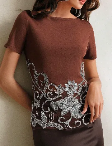 Bluza Anewsta, maro