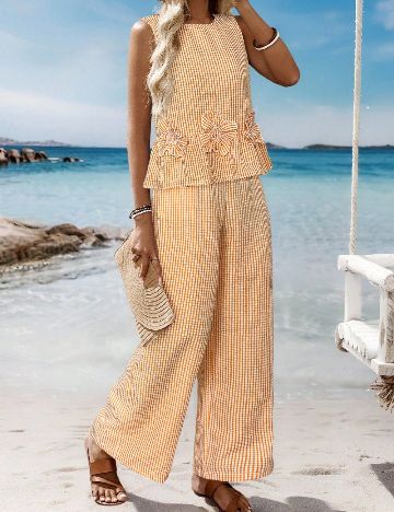 Compleu Emery Rose, portocaliu