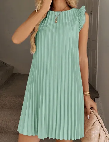 Rochie scurta SHEIN, verde