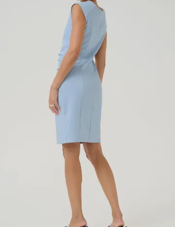Rochie scurta Kaffe, albastru