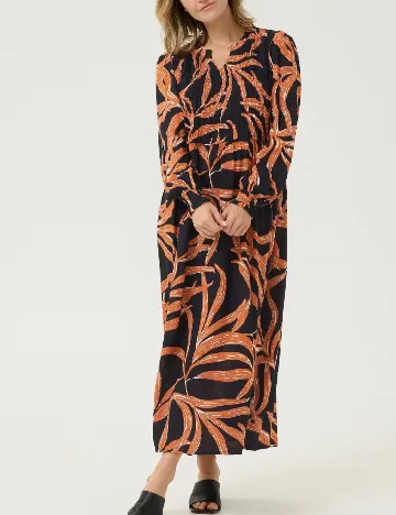 Rochie medie Kaffe, mix culori