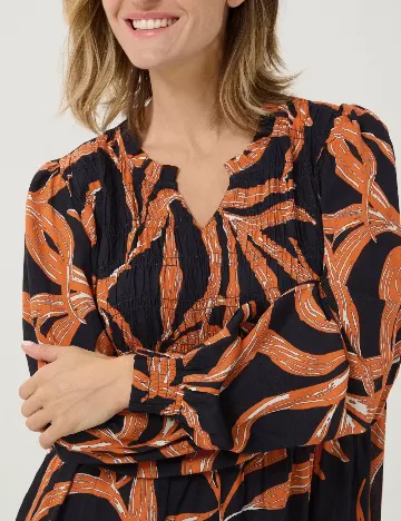 Rochie medie Kaffe, mix culori