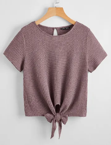 Tricou SHEIN, roz pudra