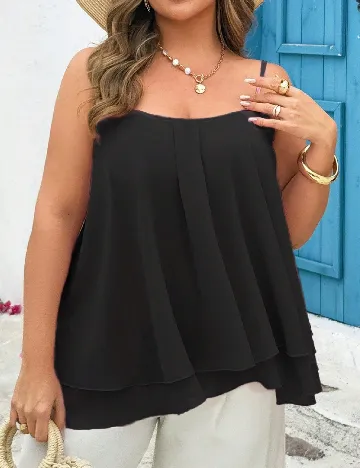 Maiou SHEIN CURVE, negru