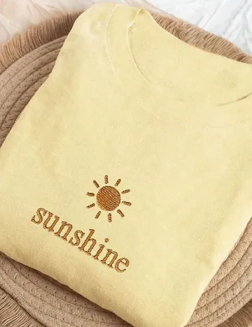 Tricou SHEIN, galben