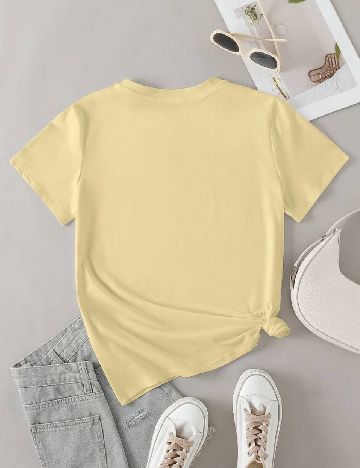 Tricou SHEIN, galben
